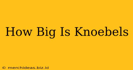 How Big Is Knoebels