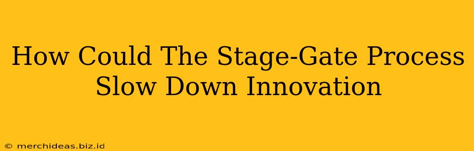 How Could The Stage-Gate Process Slow Down Innovation