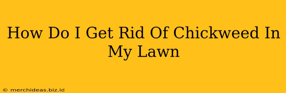 How Do I Get Rid Of Chickweed In My Lawn