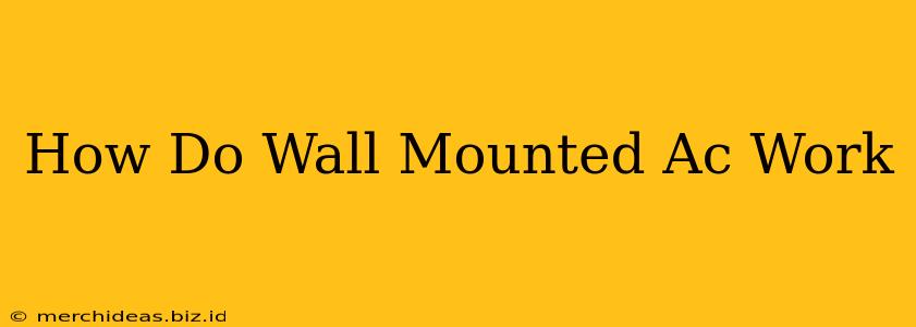 How Do Wall Mounted Ac Work