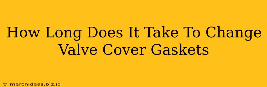 How Long Does It Take To Change Valve Cover Gaskets