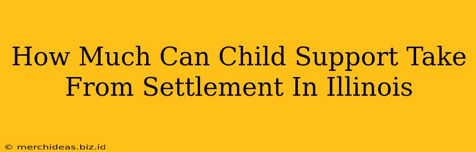 How Much Can Child Support Take From Settlement In Illinois