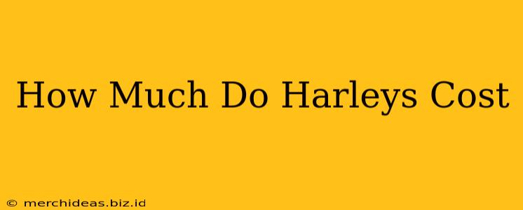 How Much Do Harleys Cost