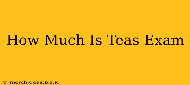 How Much Is Teas Exam