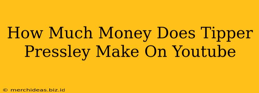 How Much Money Does Tipper Pressley Make On Youtube