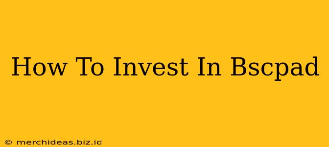 How To Invest In Bscpad