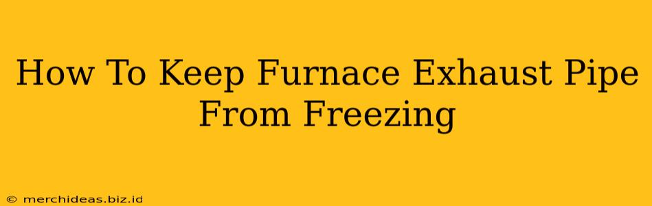 How To Keep Furnace Exhaust Pipe From Freezing
