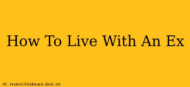 How To Live With An Ex