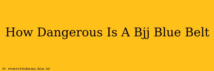 How Dangerous Is A Bjj Blue Belt