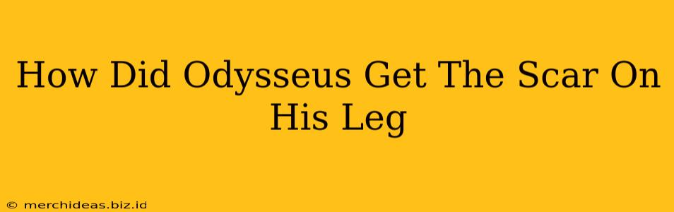 How Did Odysseus Get The Scar On His Leg
