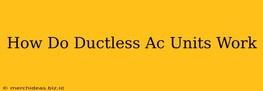 How Do Ductless Ac Units Work