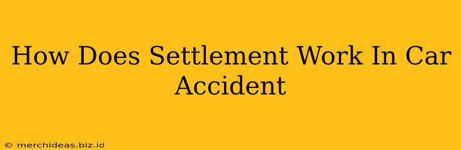 How Does Settlement Work In Car Accident