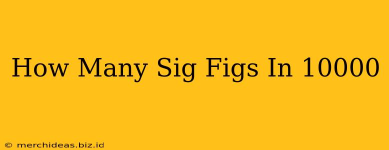 How Many Sig Figs In 10000