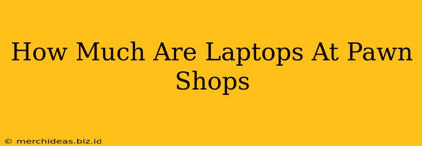 How Much Are Laptops At Pawn Shops
