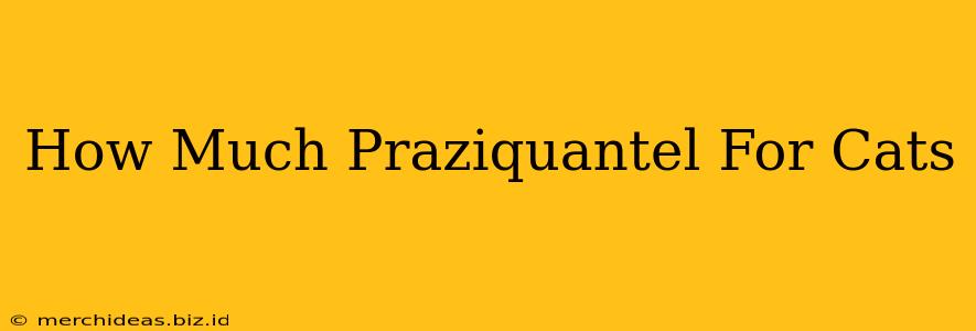 How Much Praziquantel For Cats