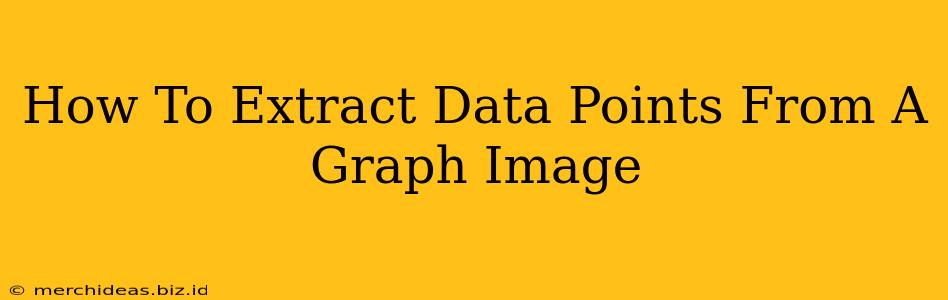 How To Extract Data Points From A Graph Image