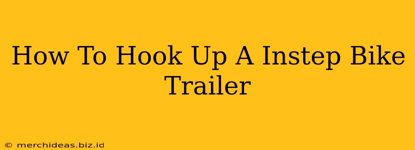How To Hook Up A Instep Bike Trailer