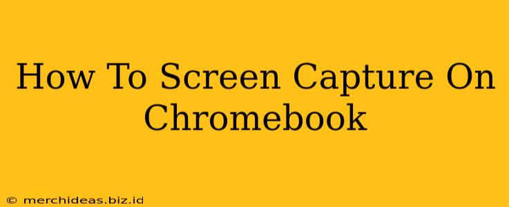 How To Screen Capture On Chromebook