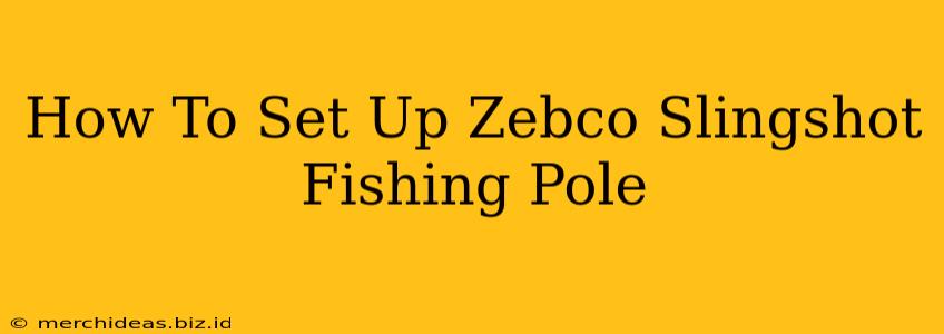 How To Set Up Zebco Slingshot Fishing Pole