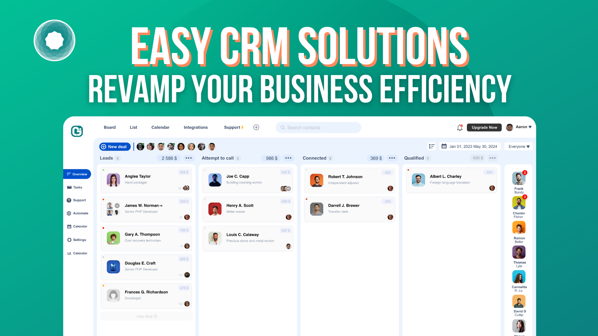 Unlock Growth: The Ultimate Guide to Easy CRM Solutions for Small Businesses