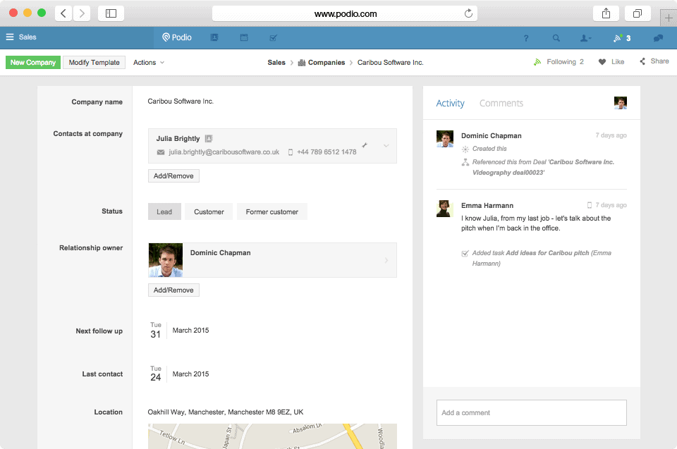 Supercharge Your Workflow: Mastering CRM Integration with Podio