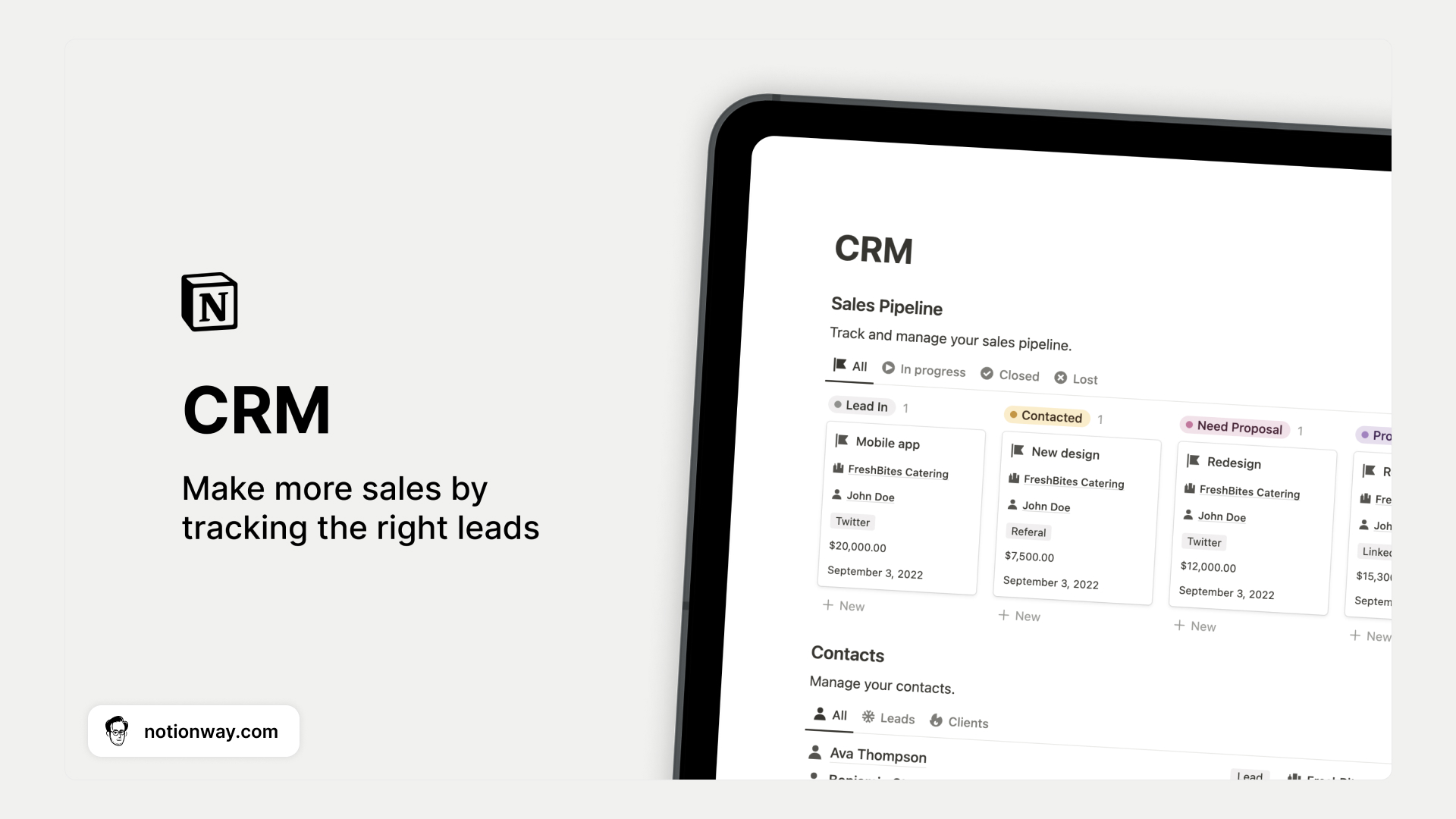 Seamless Symphony: Mastering CRM Integration with Notion for Unprecedented Productivity