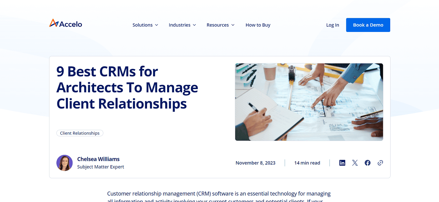The Architect’s Secret Weapon: Unveiling the Best CRM Solutions for Small Firms