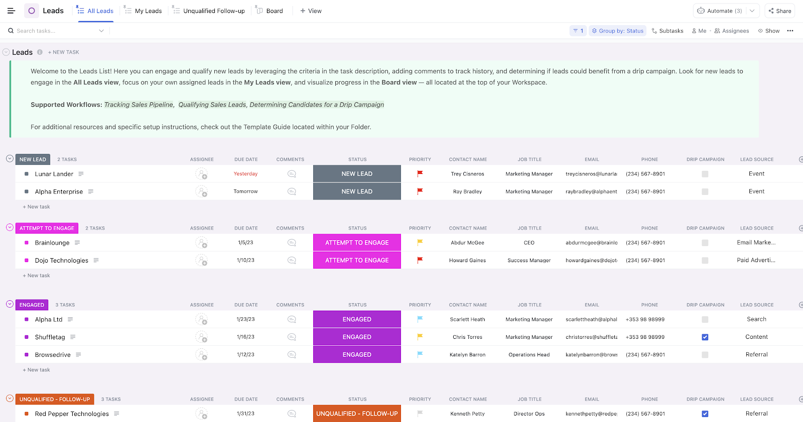 Unlock Productivity: A Comprehensive Guide to CRM Integration with ClickUp