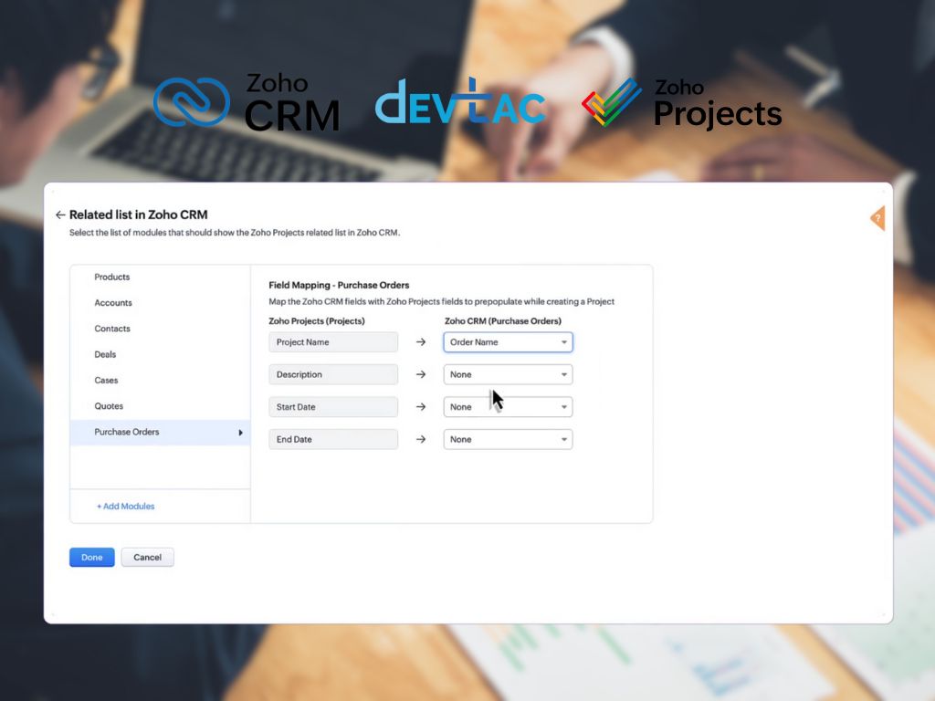 Seamless Synergy: Mastering CRM Integration with Zoho Projects for Enhanced Productivity