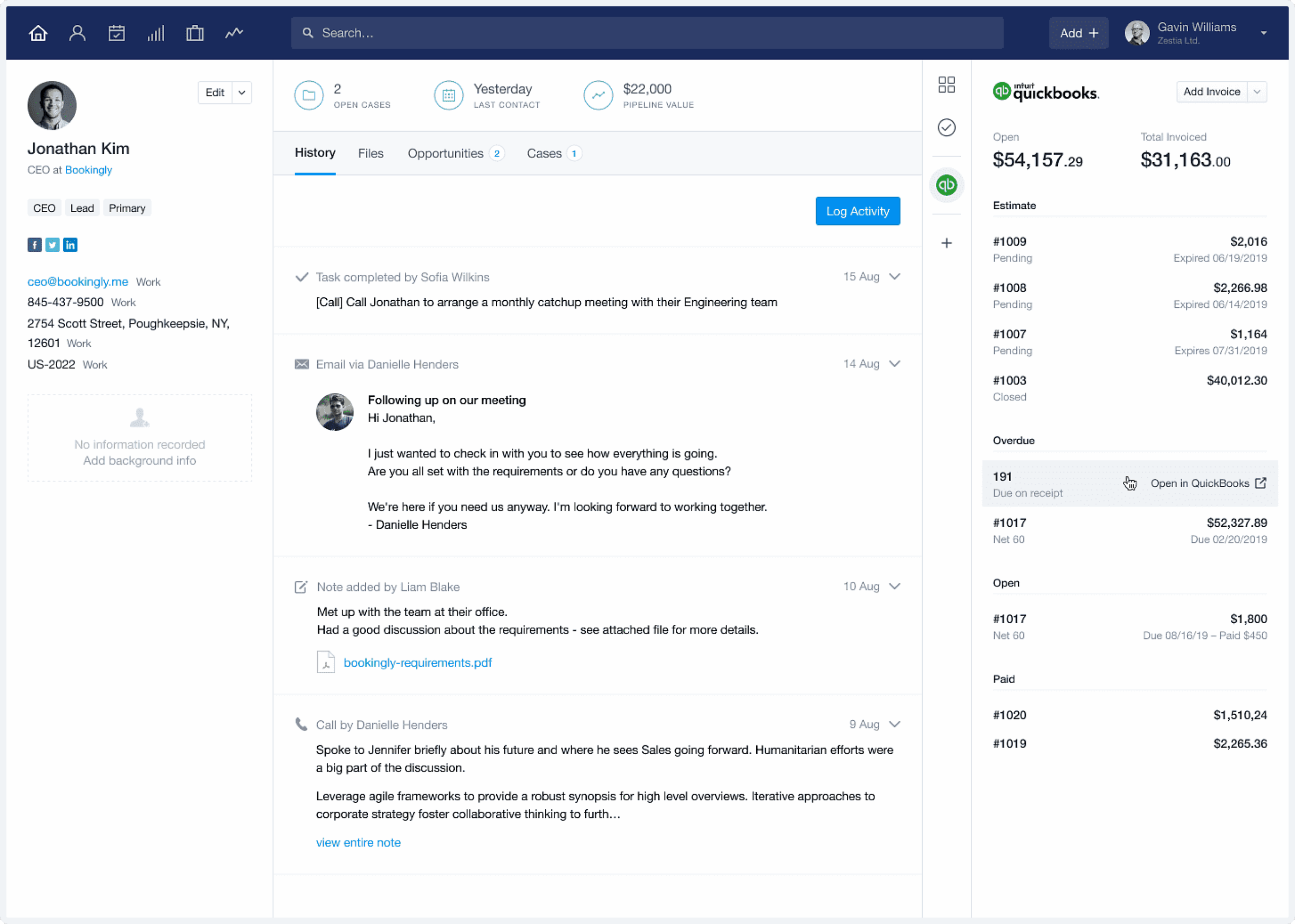 Seamlessly Connecting Your Business: A Comprehensive Guide to CRM Integration with QuickBooks