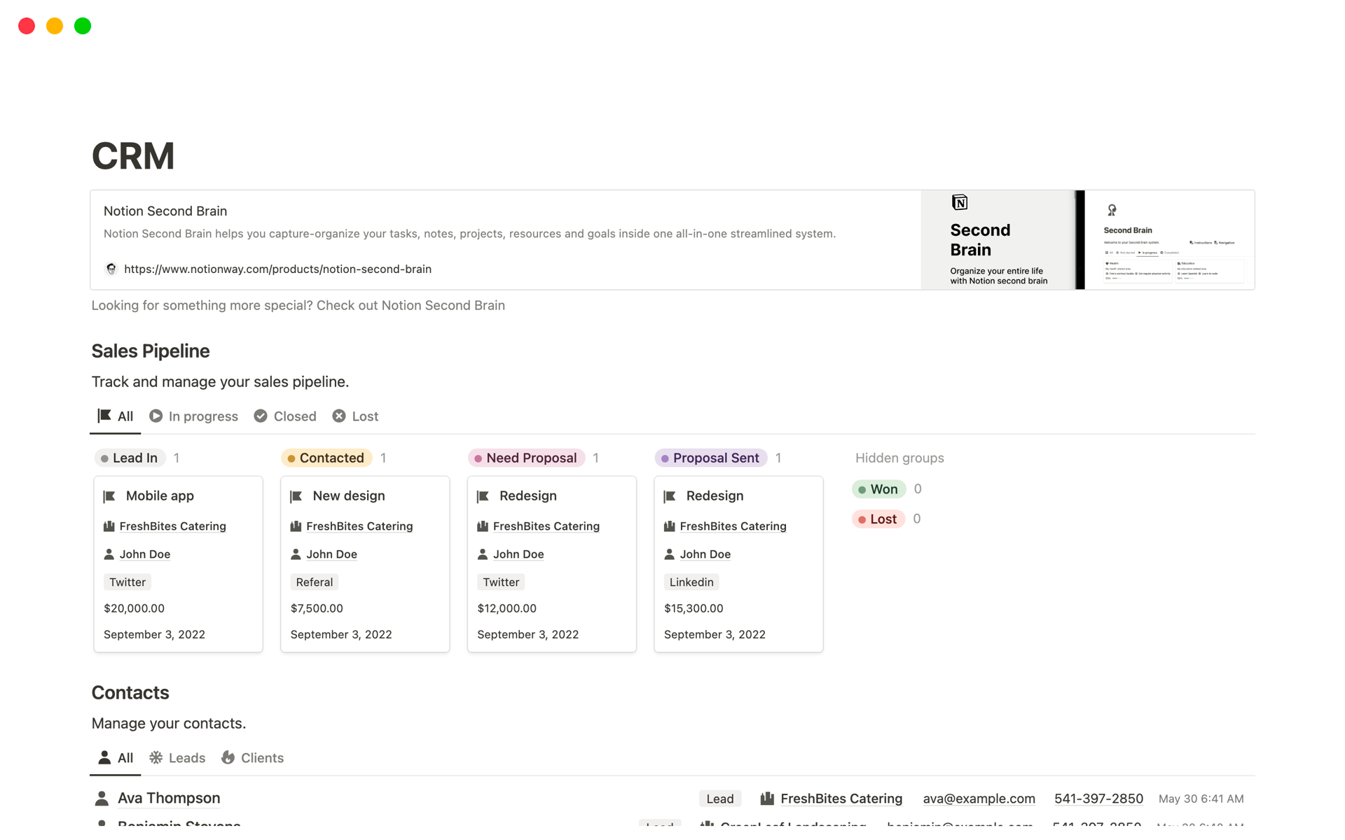 Unlock Hypergrowth: Supercharge Your Business with CRM Integration in Notion
