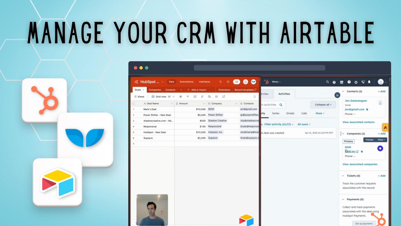Supercharge Your Business: A Comprehensive Guide to CRM Integration with Airtable