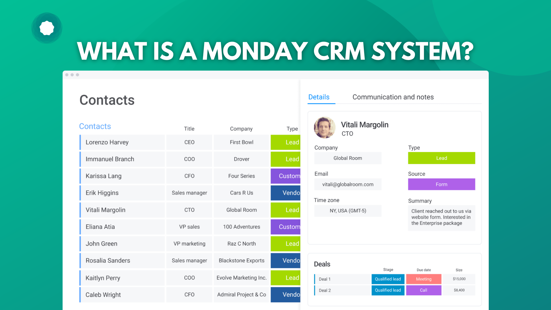 Supercharge Your Workflow: A Deep Dive into CRM Integration with Monday.com